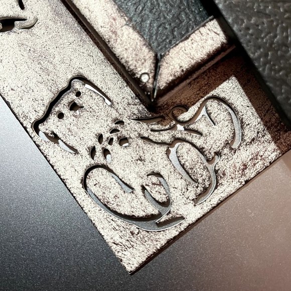 🎉HP!🎉Christmas Metal Photo Frame 4 x 6 - Picture 5 of 7